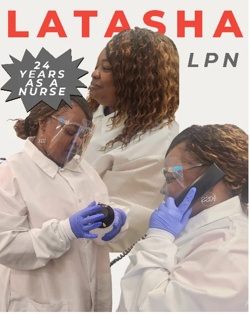 collage of a CSL Plasma employee