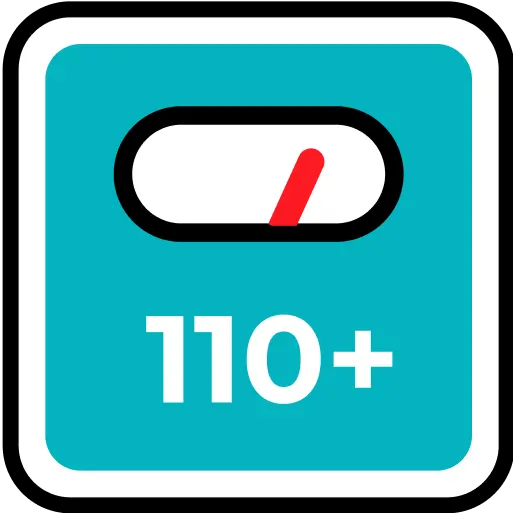 weigh at least 110 pounds logo